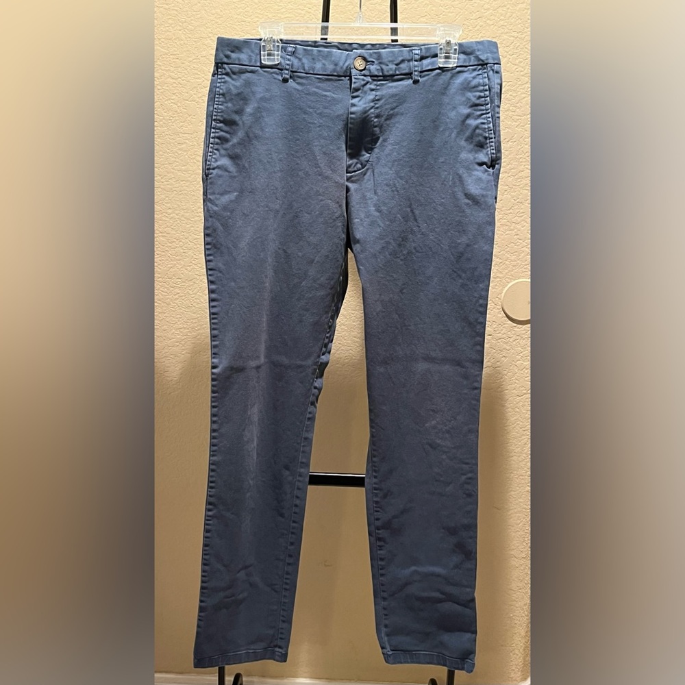 Old Navy Rotation Slim Built-in Flex Blue Chinos